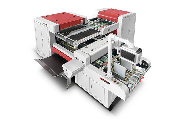 SLG-600BG Automatic Corner Cutting And Bidirectional Grooving Machine