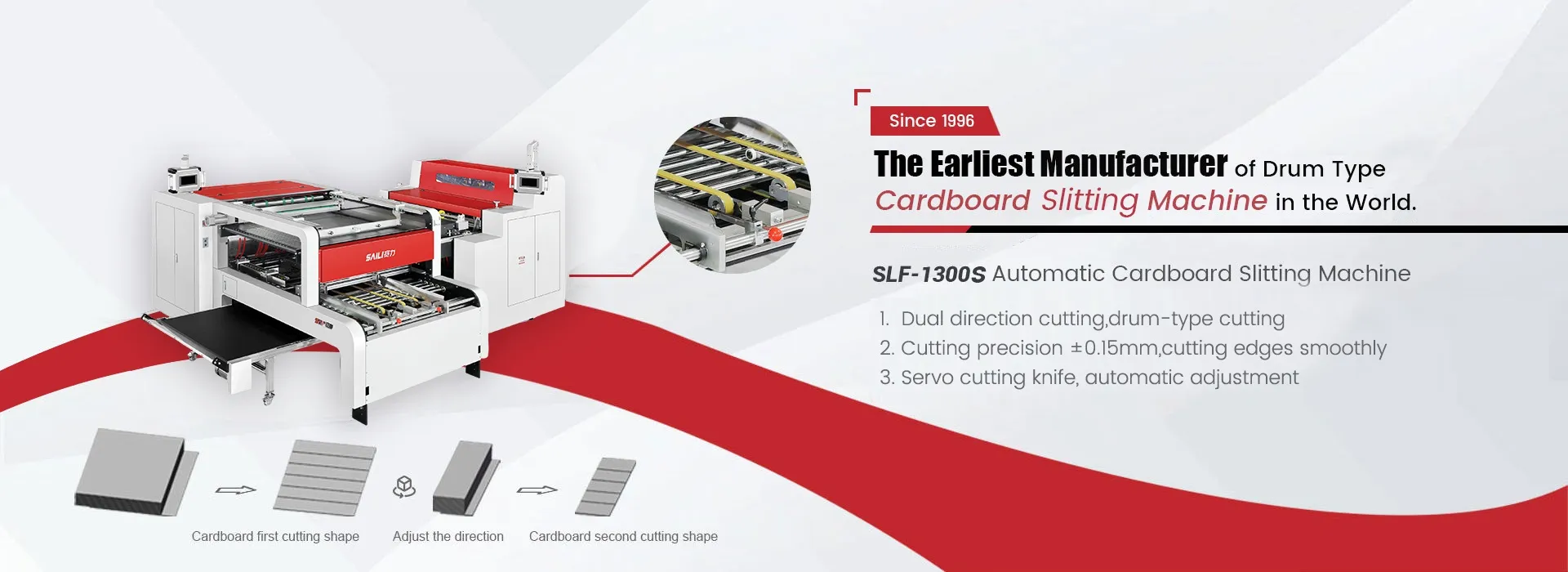 SLF-1300 Automatic Cardboard Slitting Machine